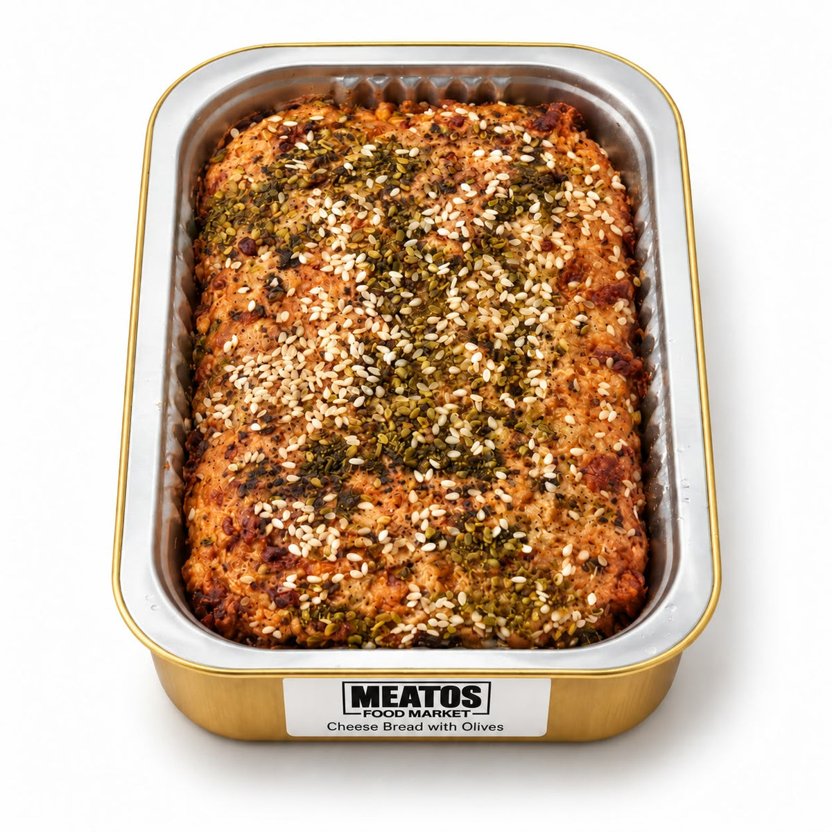 Meatos Cheese Bread With Olives