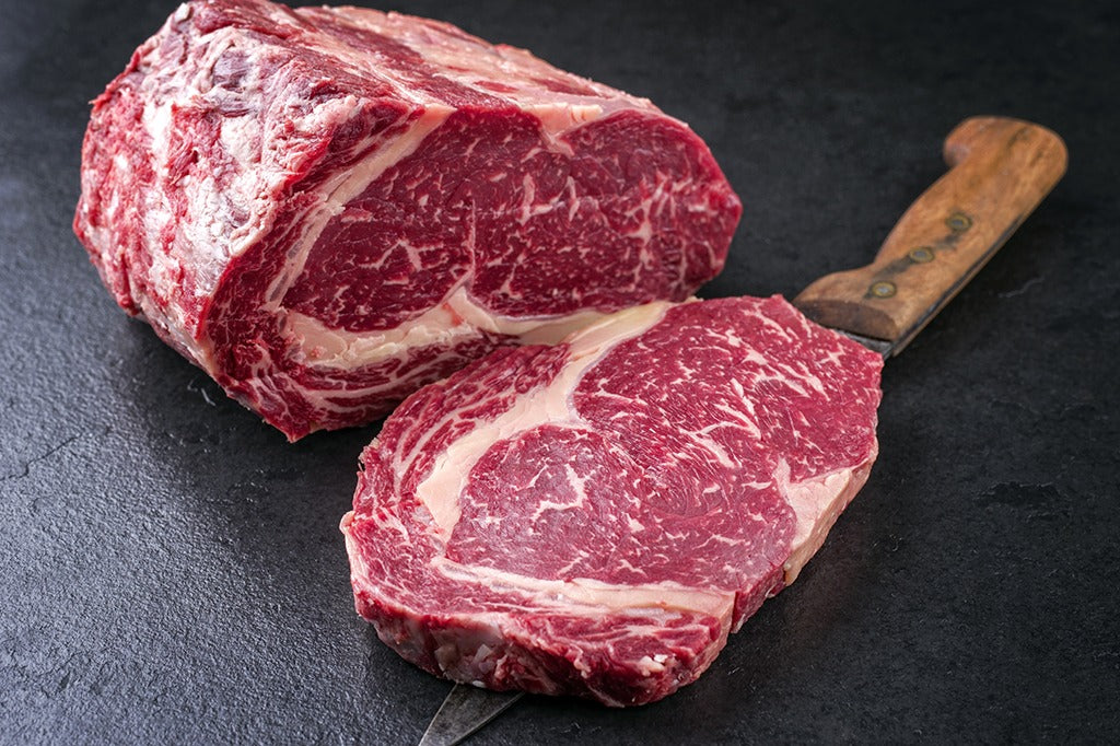 Premium Ribeye Steak – Marbled