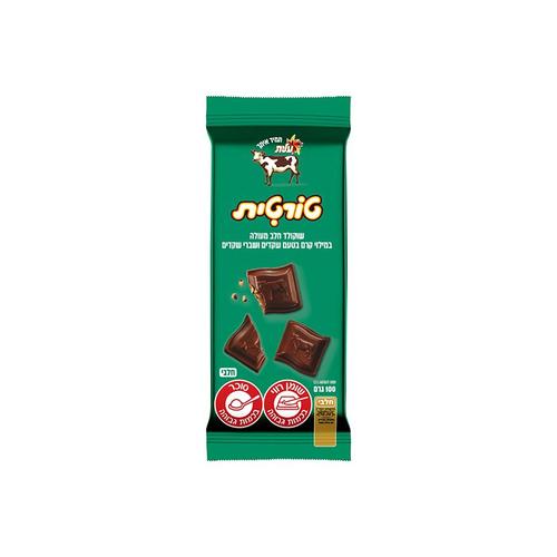 Tortit milk chocolate filled with almond-flavored cream