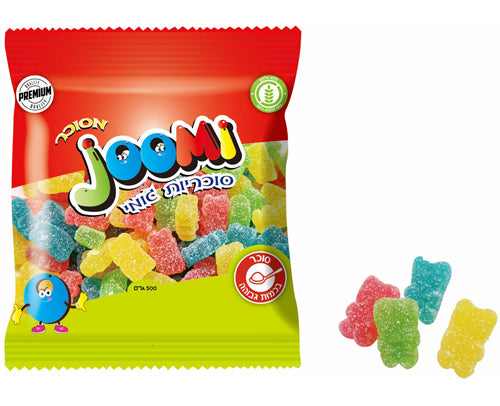 Jumi Gummy Sour Sugared Bears 500g