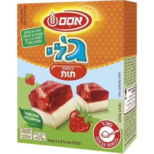Quick-Set Strawberry Jelly – Natural Color