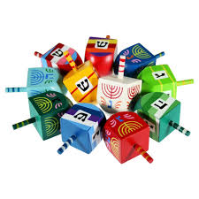 Pack of 6 spinning tops