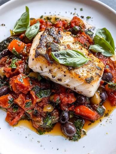 Fillet Seabass with Vine & Herbs