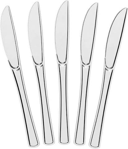 Clear Plastic Knife