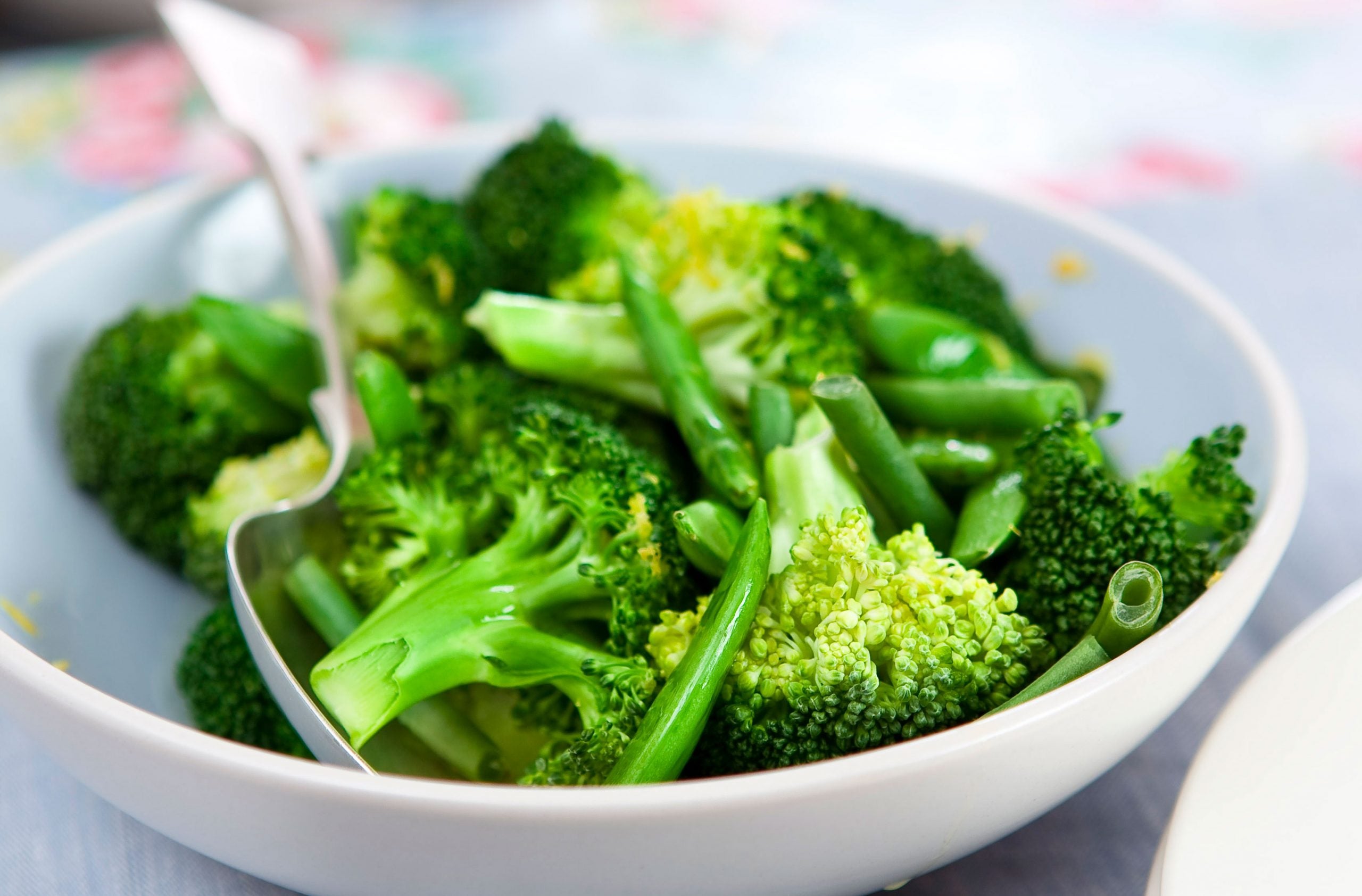 Steamed Green Vegetables